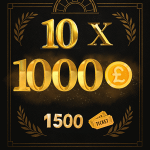 1000 GBP cash x 10 câștigători