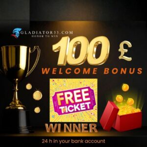 100 GBP cash in your account