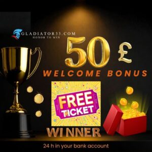 50 GBP cash in your account