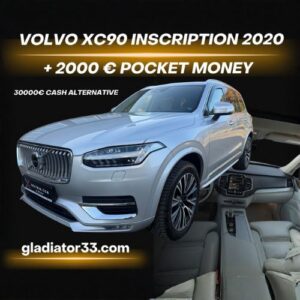 Volvo XC90 2020 B5 Hybrid + 2000€ bani de buzunar 30000€ cash alternative