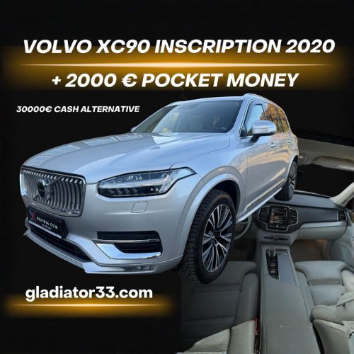 Volvo XC90 2020 B5 Hybrid + 2000€ bani de buzunar 30000€ cash alternative